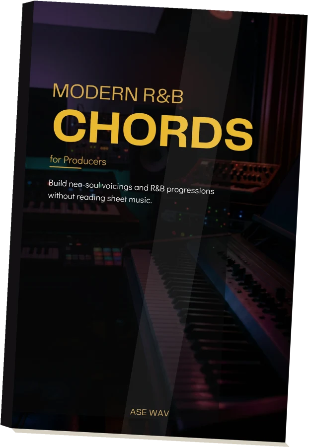 Modern R&B Chords for Producers ebook cover